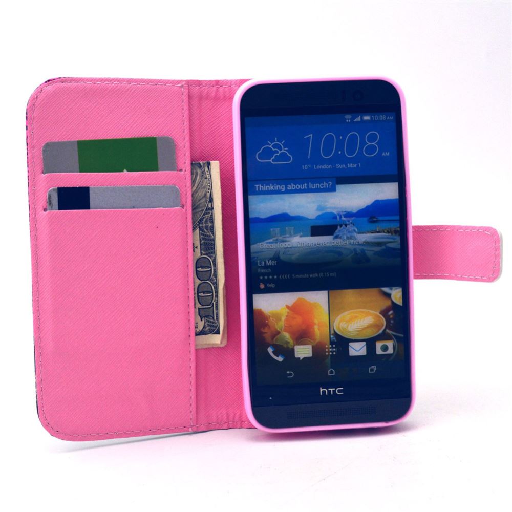 HTC M9 case wallet leather case printed HTC M9 case wallet leather case printed