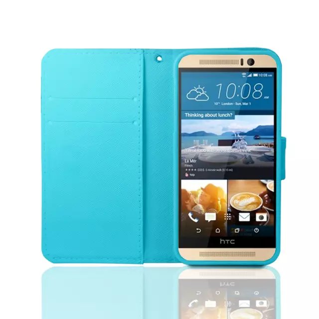 HTC M9 case wallet leather case printed HTC M9 case wallet leather case printed