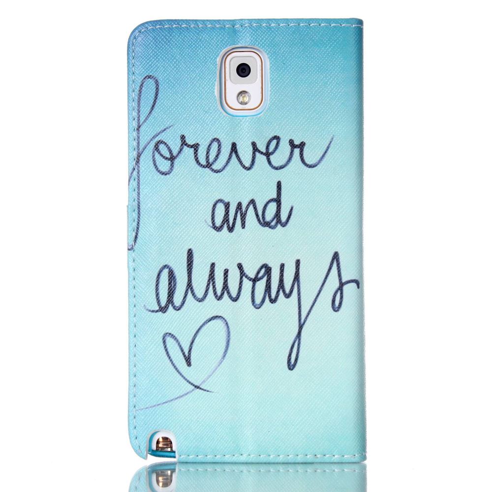 Galaxy Note 3 case wallet leather case printed