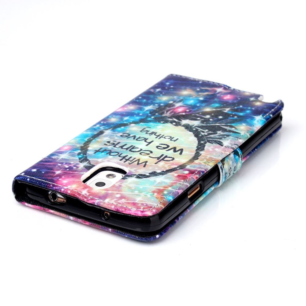 Galaxy Note 3 case wallet leather case printed