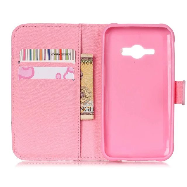 Galaxy J1 ACE case wallet leather case printed Galaxy J1 ACE case wallet leather case printed