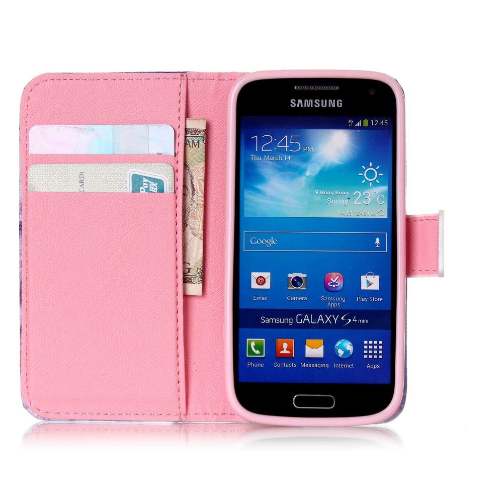 Galaxy S4 Mini case wallet leather case printed Galaxy S4 Mini case wallet leather case printed