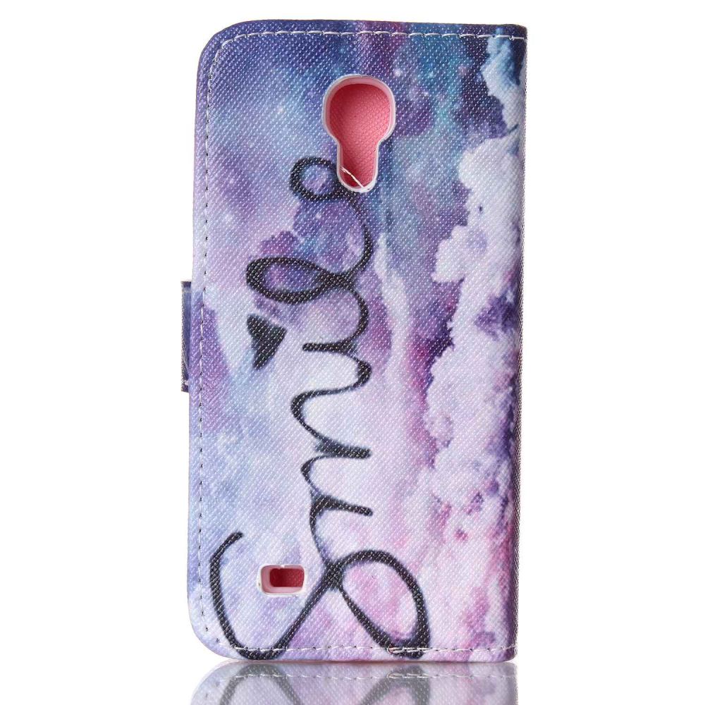 Galaxy S4 Mini case wallet leather case printed