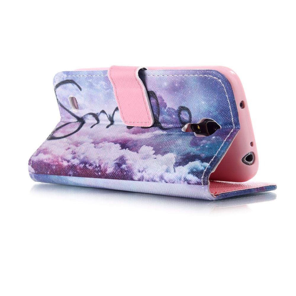 Galaxy S4 Mini case wallet leather case printed