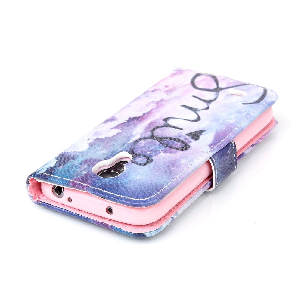 Galaxy S4 Mini case wallet leather case printed