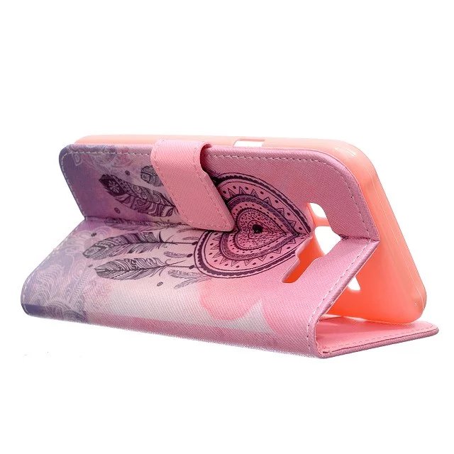 Samsung Galaxy J5 case wallet leather case printed