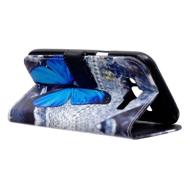 Samsung Galaxy J5 case wallet leather case printed