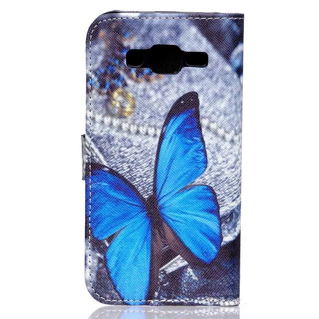 Samsung Galaxy J5 case wallet leather case printed