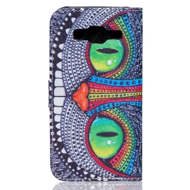 Samsung Galaxy J5 case wallet leather case printed