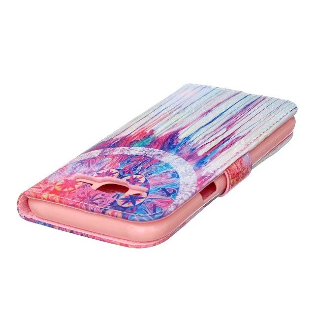Samsung Galaxy J5 case wallet leather case printed