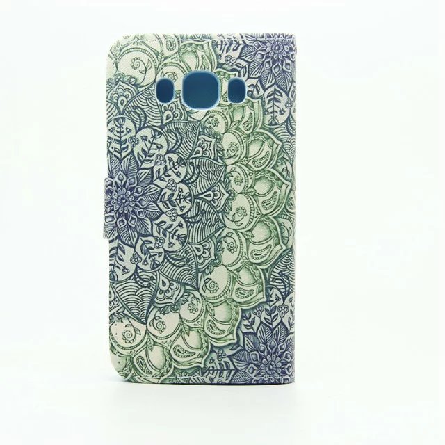 Samsung Galaxy J5 case wallet leather case printed