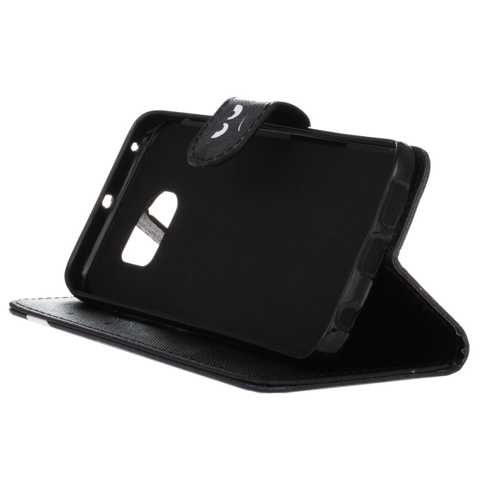 Galaxy s6 edge case wallet leather case printed
