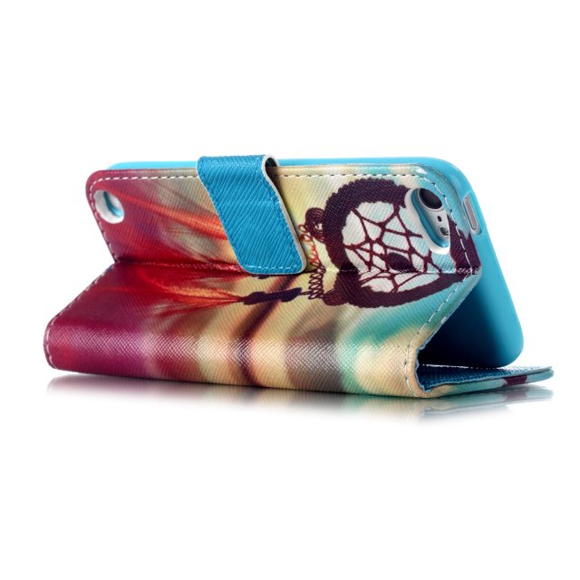 iPod Touch 5 6 case wallet leather case printed