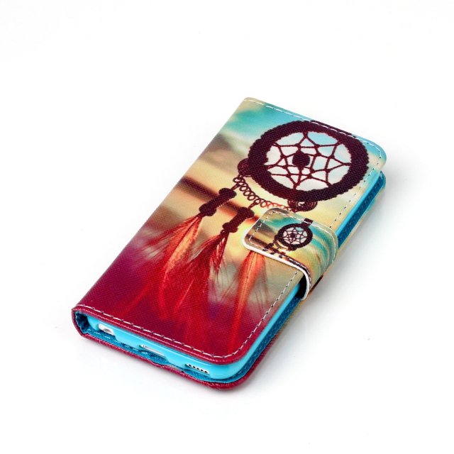 iPod Touch 5 6 case wallet leather case printed
