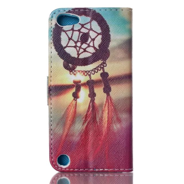 iPod Touch 5 6 case wallet leather case printed