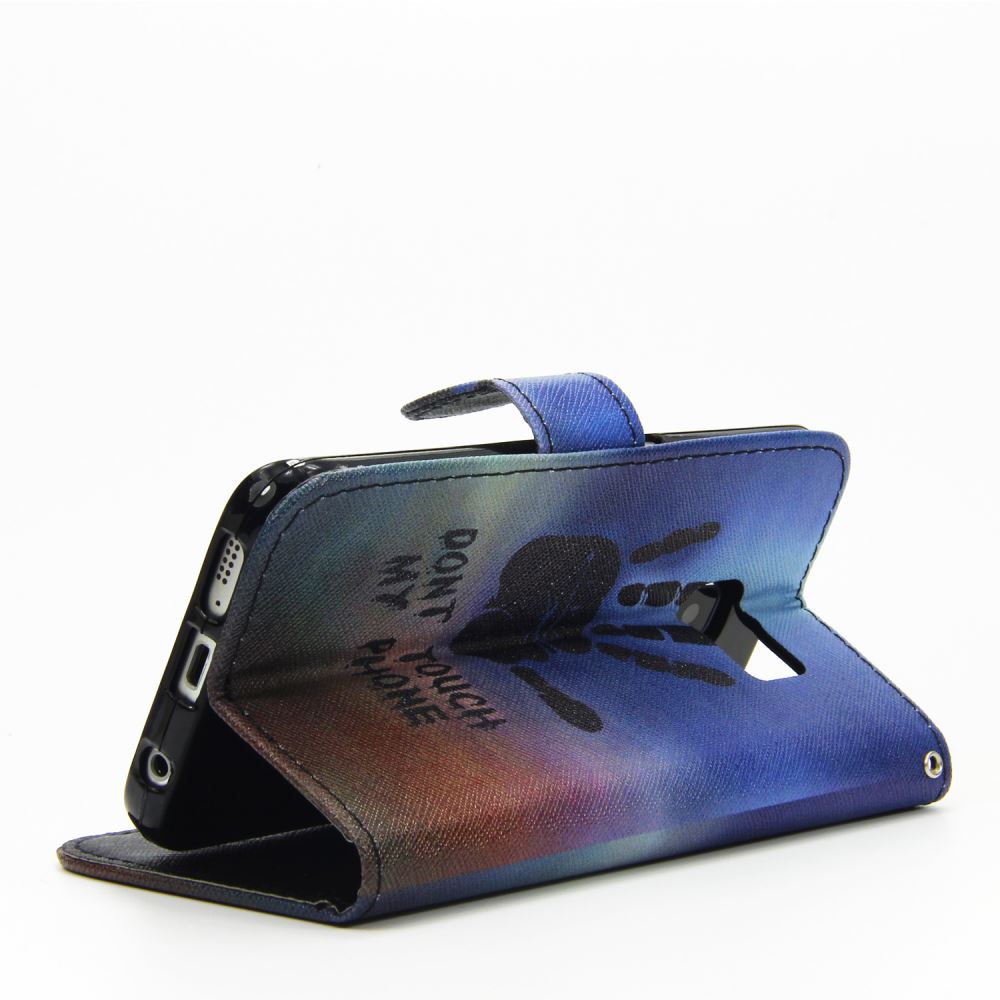 Galaxy S7 EDGE case wallet leather case printed