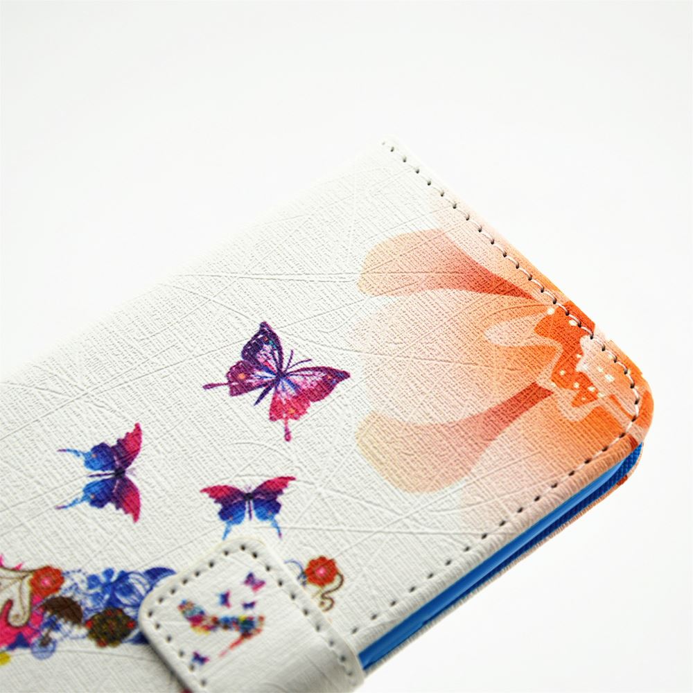 Galaxy S7 EDGE case wallet leather case printed