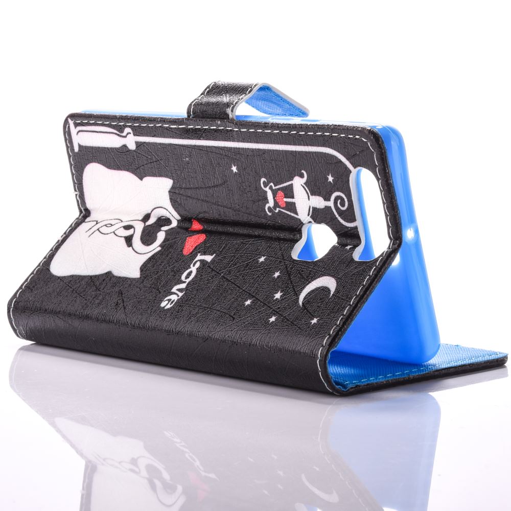 Huawei P9 case wallet leather case printed