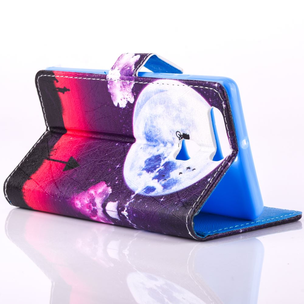 Huawei P9 case wallet leather case printed