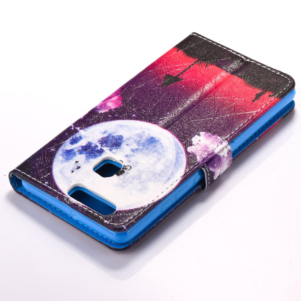 Huawei P9 case wallet leather case printed