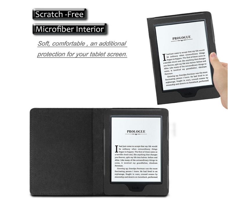 NEW Kindle 2016 Kindle 8th ultra slim leather smart case NEW Kindle 2016 Kindle 8th ultra slim leather smart case