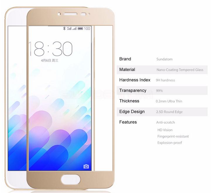 MEIZU M3 NOTE FULL screen Tempered Glass Protector