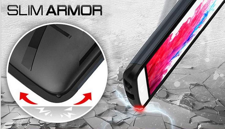 LG G4 heavy duty impact proof hybrid case cover