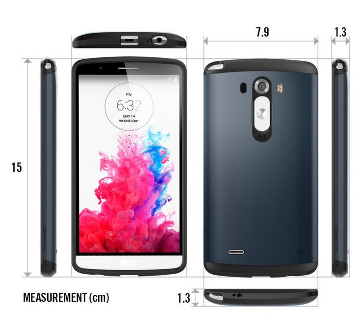 LG G3 heavy duty impact proof hybrid case cover