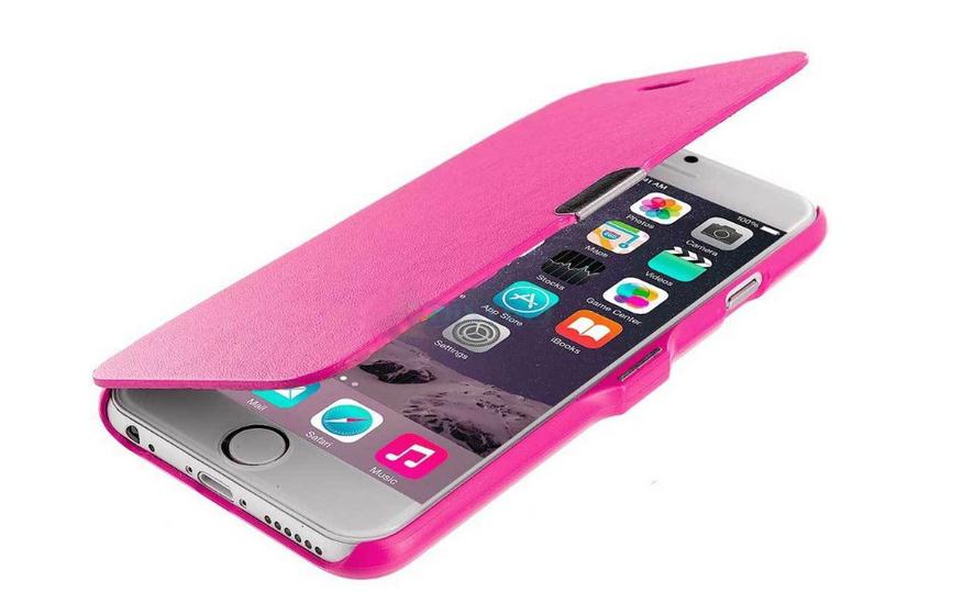 iPhone 5C Ultra slim leather flip case+combo