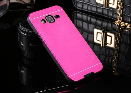 Galaxy J5 case aluminium Metal hybrid case