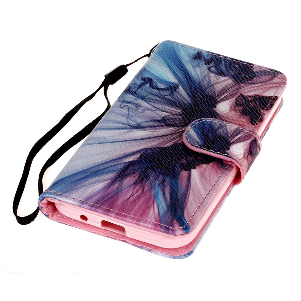 Galaxy Core Prime case wallet leather case printed