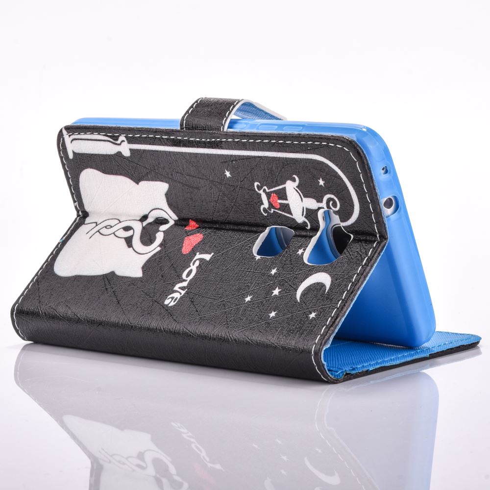 HUAWEI GR5 case wallet leather case printed