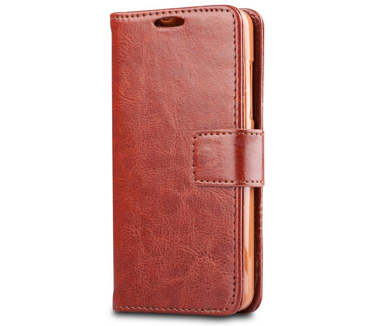 Lumia 550 vintage fine leather wallet case Lumia 550 vintage fine leather wallet case