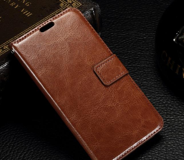 Lumia 550 vintage fine leather wallet case Lumia 550 vintage fine leather wallet case