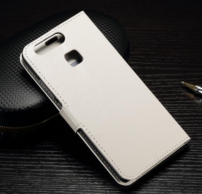Huawei P9 vintage fine leather wallet case