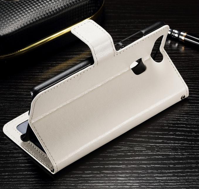 Huawei P9 vintage fine leather wallet case
