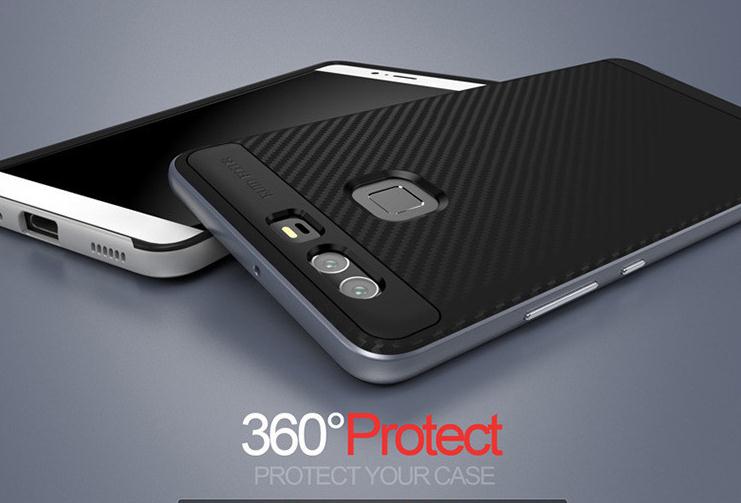 HUAWEI P9 case Carbon Fibre Bumper Case HUAWEI P9 case Carbon Fibre Bumper Case