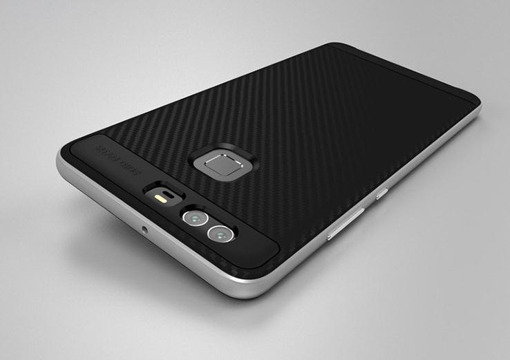HUAWEI P9 case Carbon Fibre Bumper Case HUAWEI P9 case Carbon Fibre Bumper Case