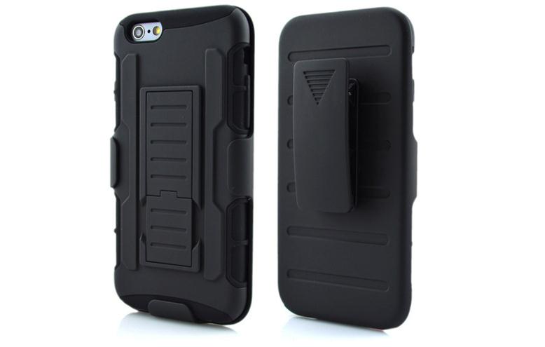 iPhone 5C Hybrid armor Case+Belt Clip Holster