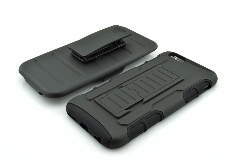 iPhone 5C Hybrid armor Case+Belt Clip Holster