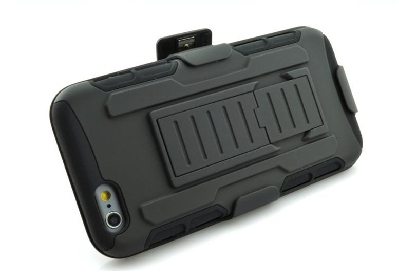 iPhone 5C Hybrid armor Case+Belt Clip Holster