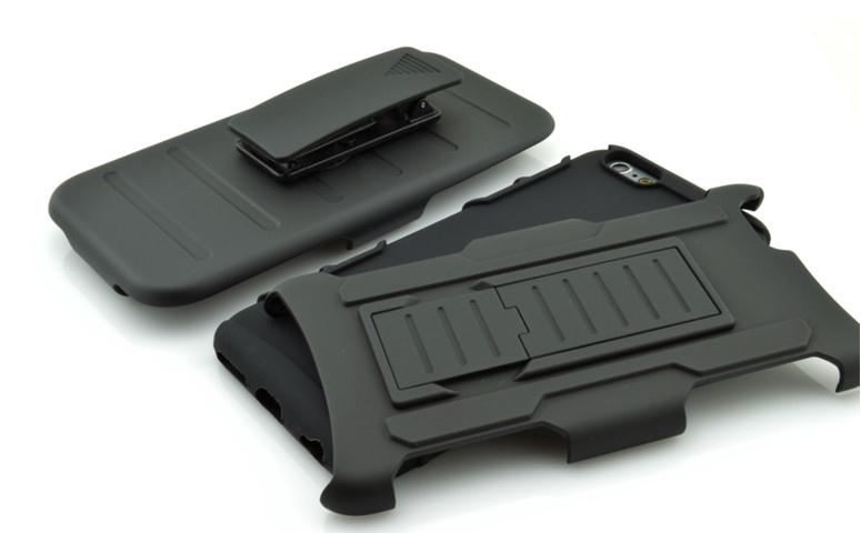 iPhone 5C Hybrid armor Case+Belt Clip Holster