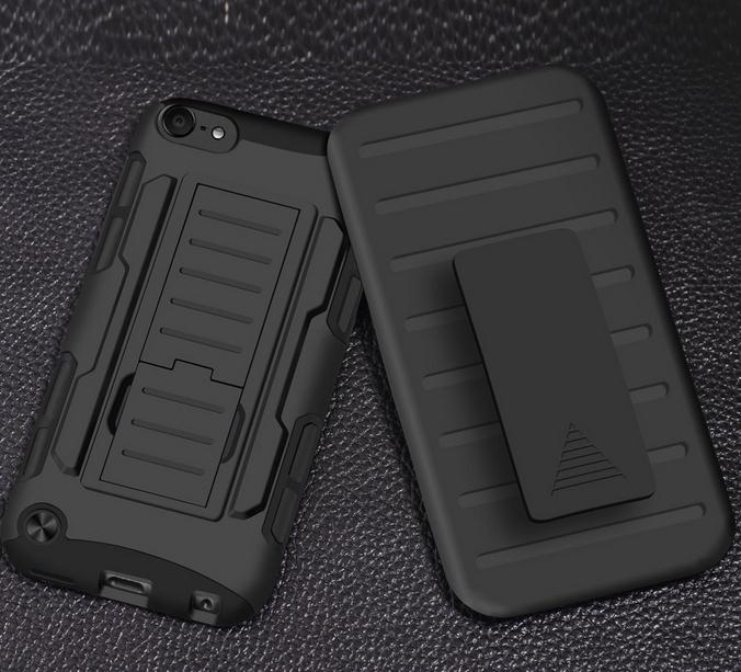 iPod Touch 5 Hybrid armor Case+Belt Clip Holster iPod Touch 5 Hybrid armor Case+Belt Clip Holster