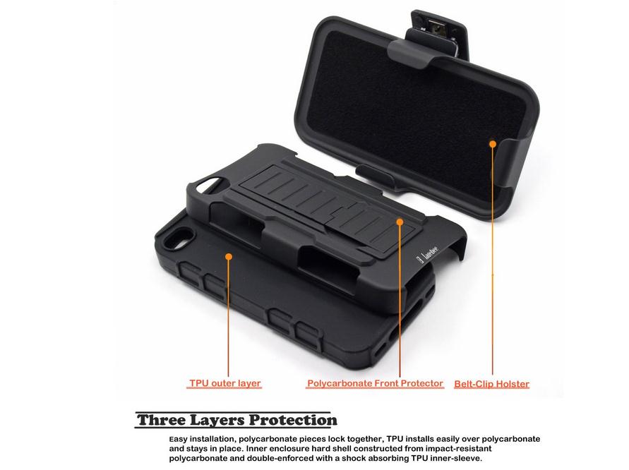 iPhone 4 4s Hybrid armor Case+Belt Clip Holster iPhone 4 4s Hybrid armor Case+Belt Clip Holster