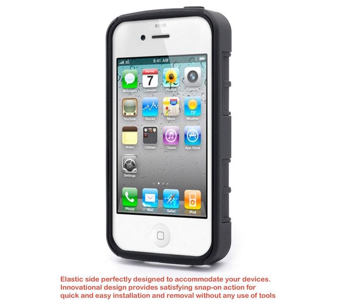 iPhone 4 4s Hybrid armor Case+Belt Clip Holster iPhone 4 4s Hybrid armor Case+Belt Clip Holster