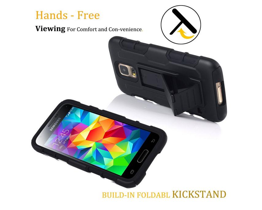Galaxy S5 Mini Hybrid armor Case+Belt Clip Holster Galaxy S5 Mini Hybrid armor Case+Belt Clip Holster