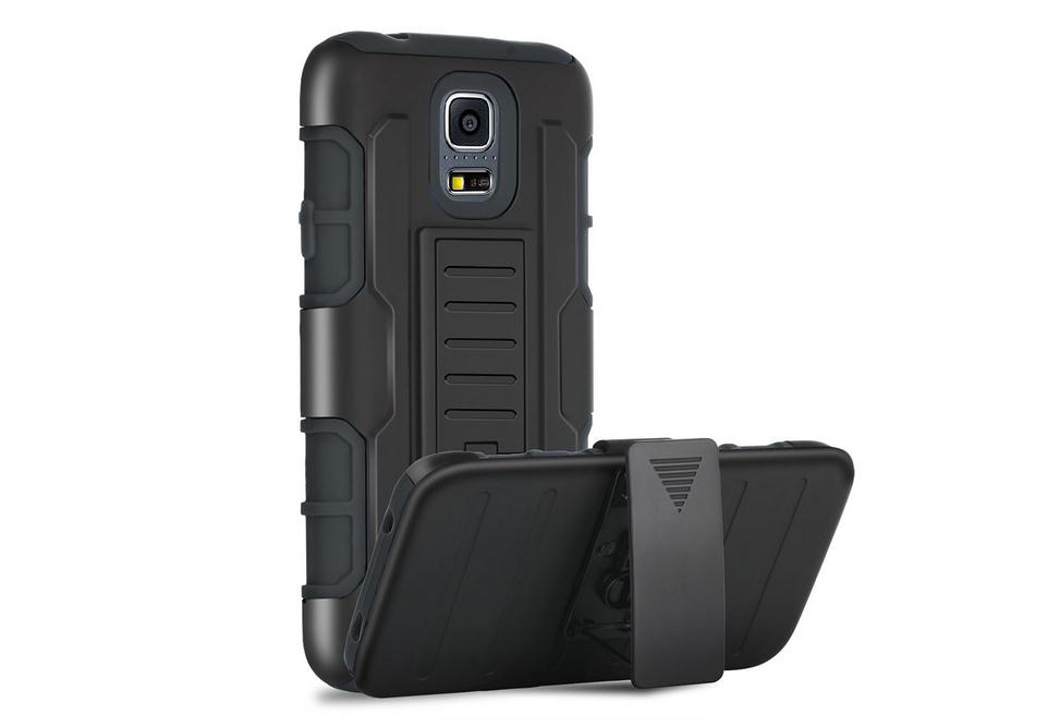 Galaxy S5 Mini Hybrid armor Case+Belt Clip Holster Galaxy S5 Mini Hybrid armor Case+Belt Clip Holster