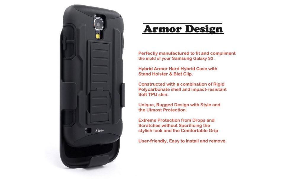 Galaxy S4 Mini Hybrid armor Case+Belt Clip Holster Galaxy S4 Mini Hybrid armor Case+Belt Clip Holster