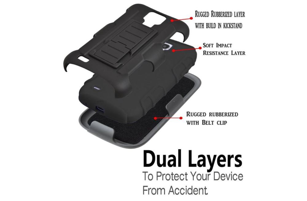 Galaxy S4 Mini Hybrid armor Case+Belt Clip Holster Galaxy S4 Mini Hybrid armor Case+Belt Clip Holster