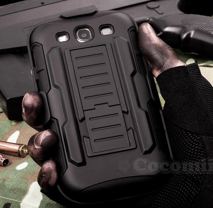 Galaxy S3 Hybrid armor Case Belt Clip Holster Galaxy S3 Hybrid armor Case Belt Clip Holster